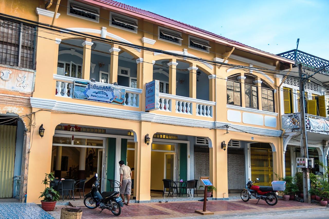 Paris Guesthouse Kampot Exterior photo